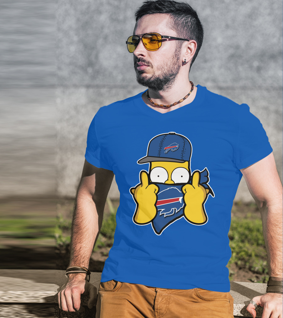 Buffalo Bills Homer Simpson T-Shirt