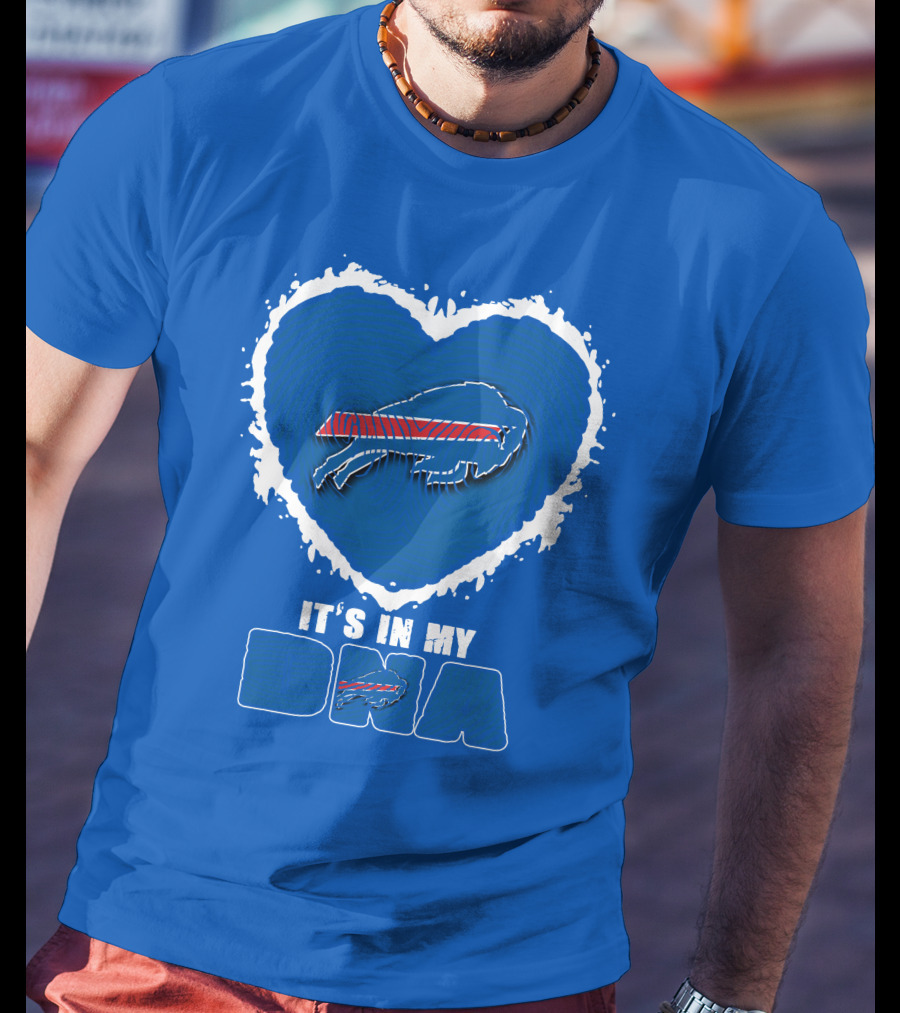 Buffalo Bills Heart It's In My DNA T-Shirt