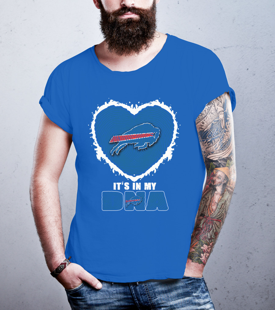 Buffalo Bills Heart It's In My DNA T-Shirt