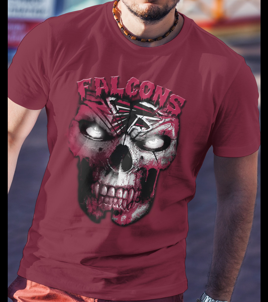 Falcons Skull Logo 64 T-Shirt