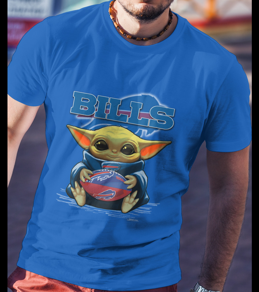 Buffalo Bills Yoda Football T-Shirt