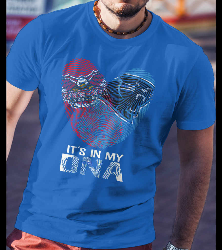 Carolina Panthers Tampa Bay Buccaneers It's In My Dna T-Shirt
