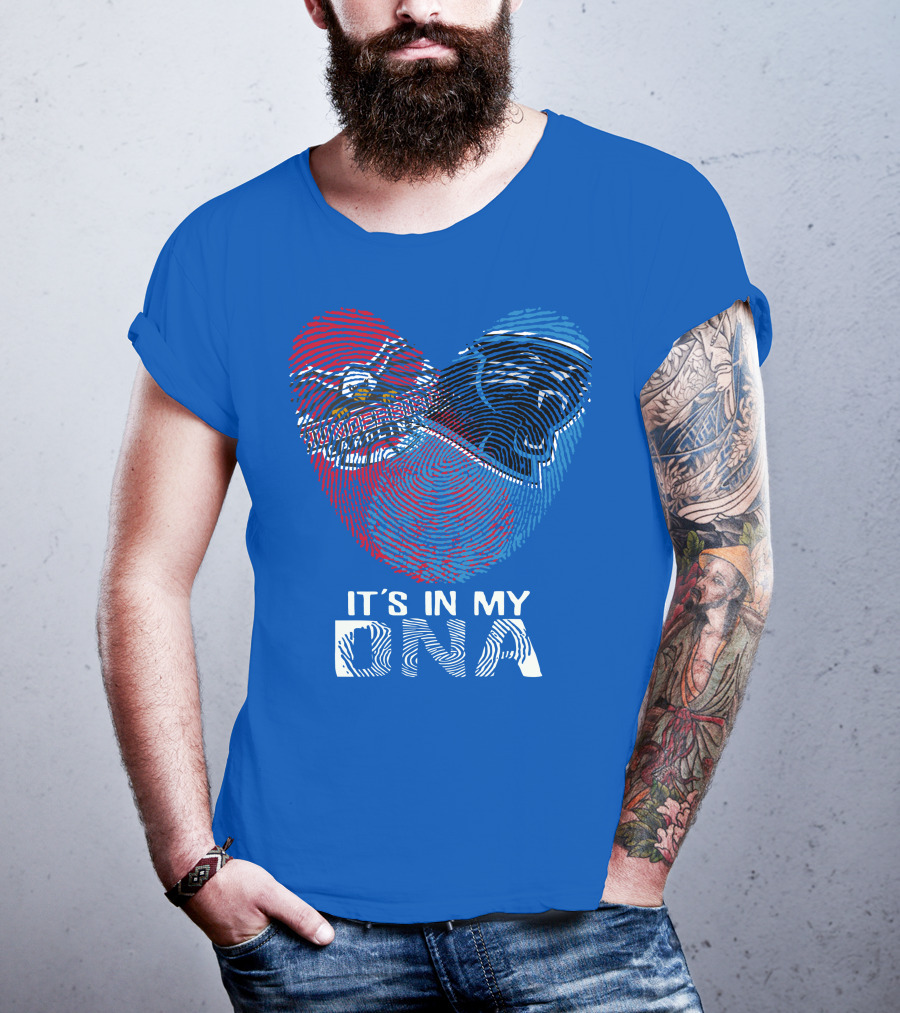 Carolina Panthers Tampa Bay Buccaneers It's In My Dna T-Shirt