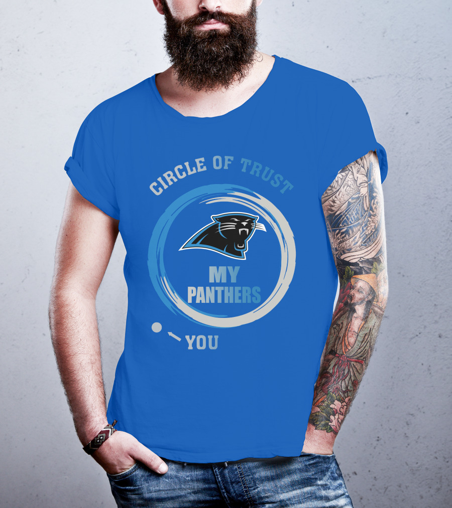 Circle Of Trust My Panthers Carolina Panthers T-Shirt