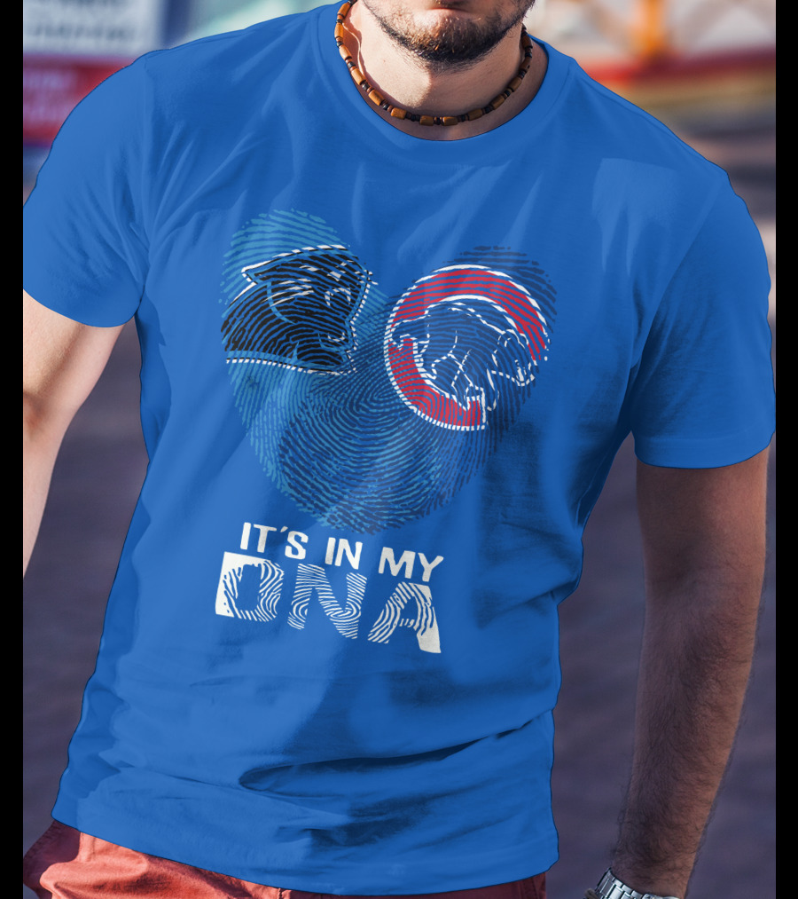 Carolina Panthers Buffalo Bills It's In My Dna T-Shirt