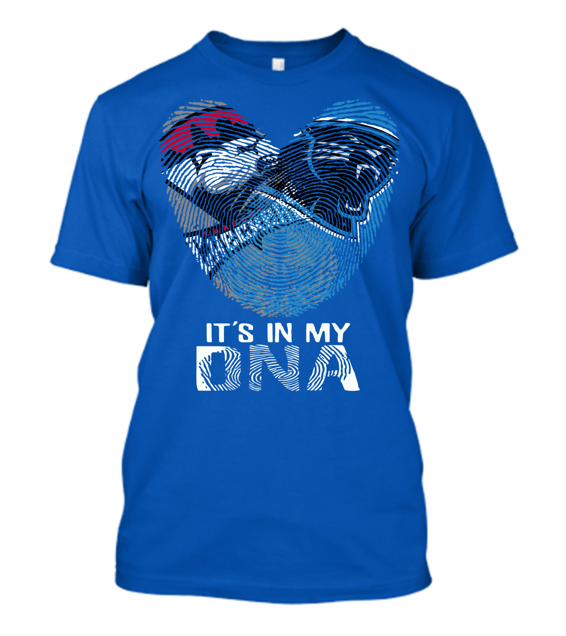 Carolina Panthers Dna Heartprint T-Shirt