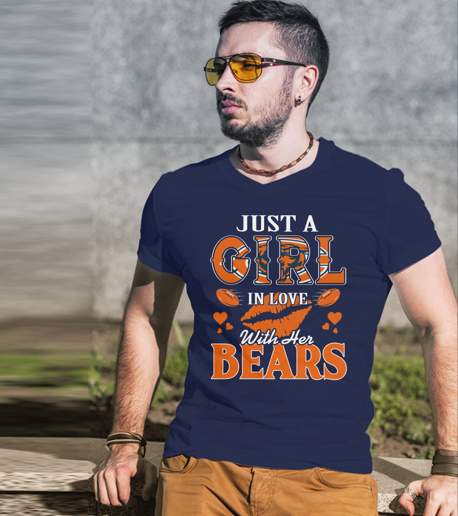 Just A Girl In Love With Her Bears T-Shirt