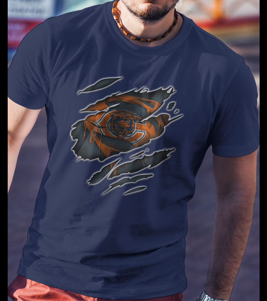 Chicago Bears Claw Mark T-Shirt