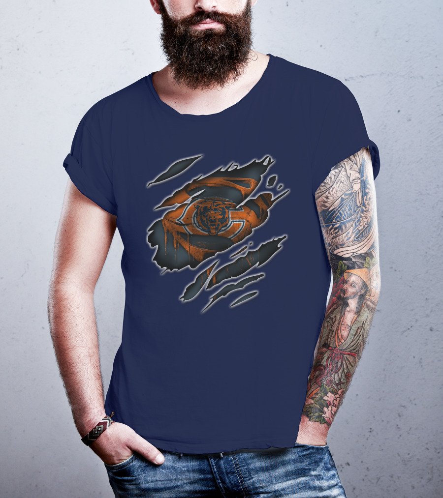 Chicago Bears Claw Mark T-Shirt