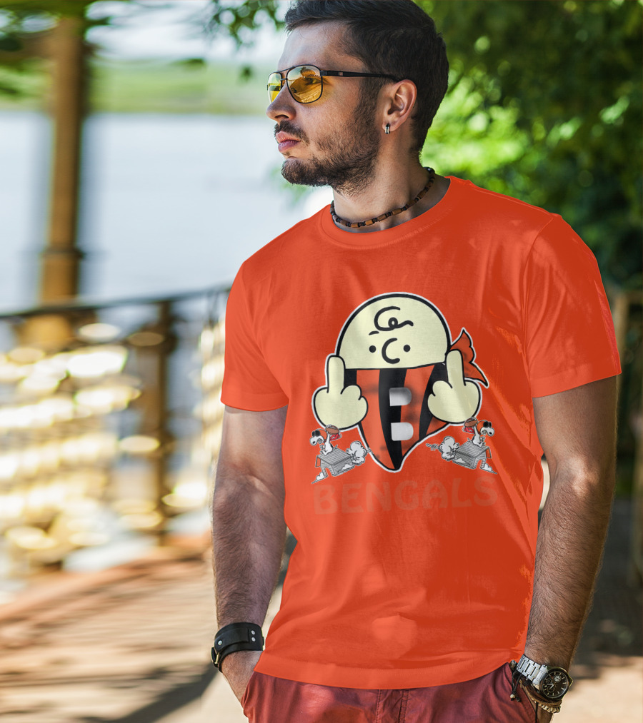 Bengals Snoopy Parody Cincinnati Football T-Shirt