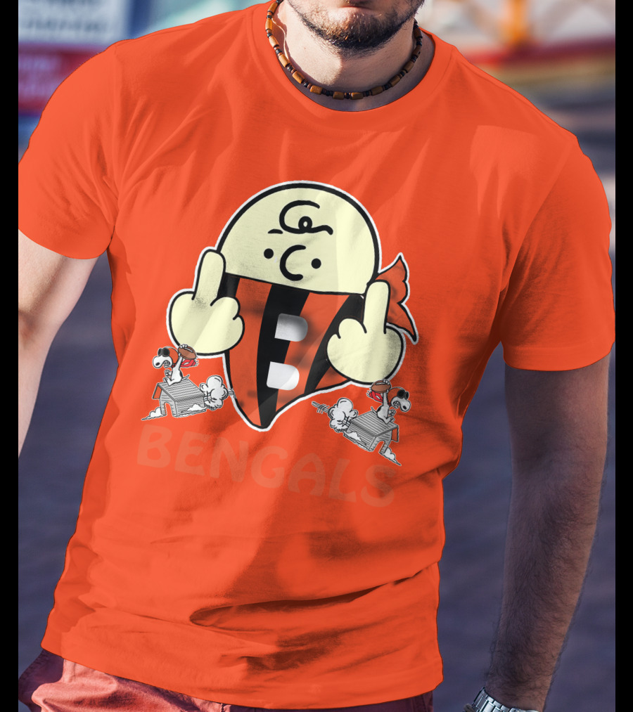 Bengals Snoopy Parody Cincinnati Football T-Shirt