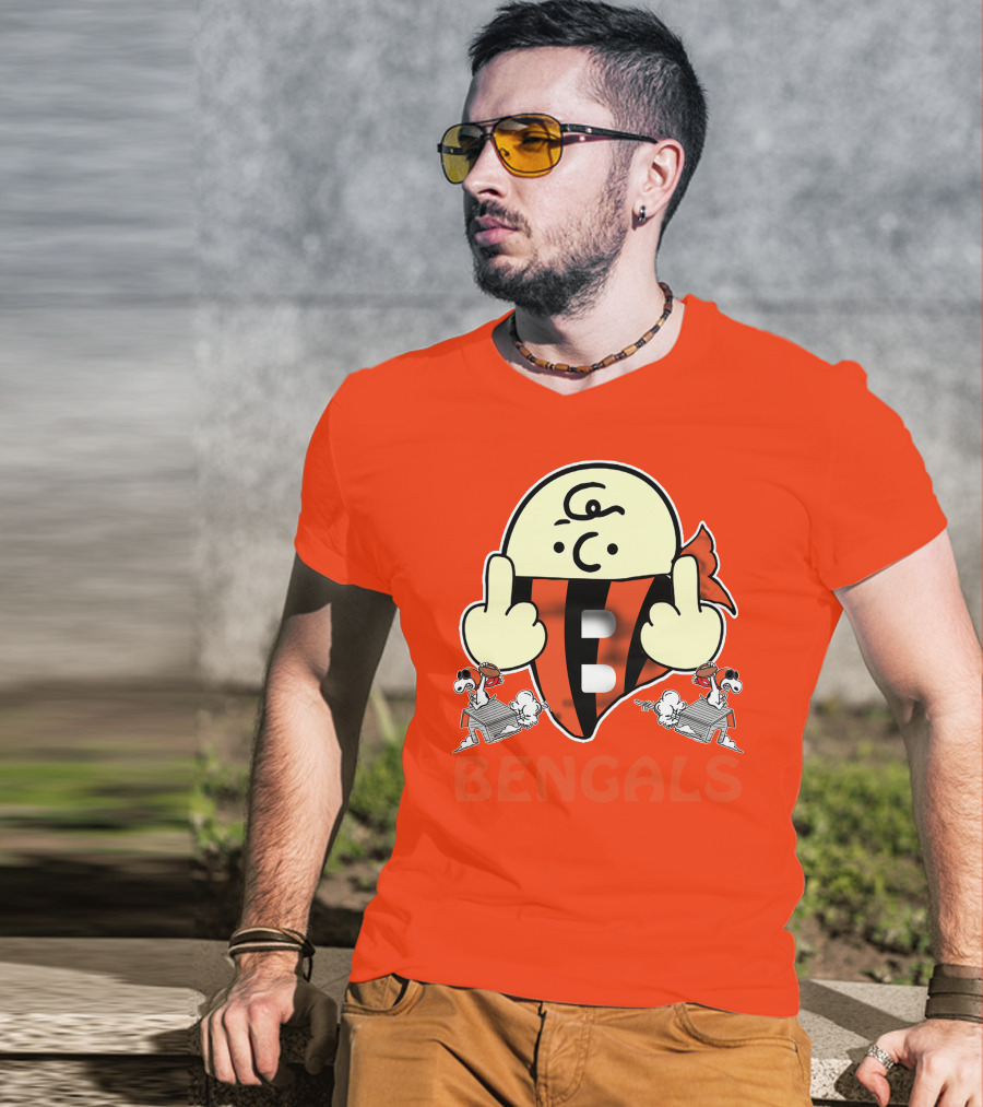 Bengals Snoopy Parody Cincinnati Football T-Shirt