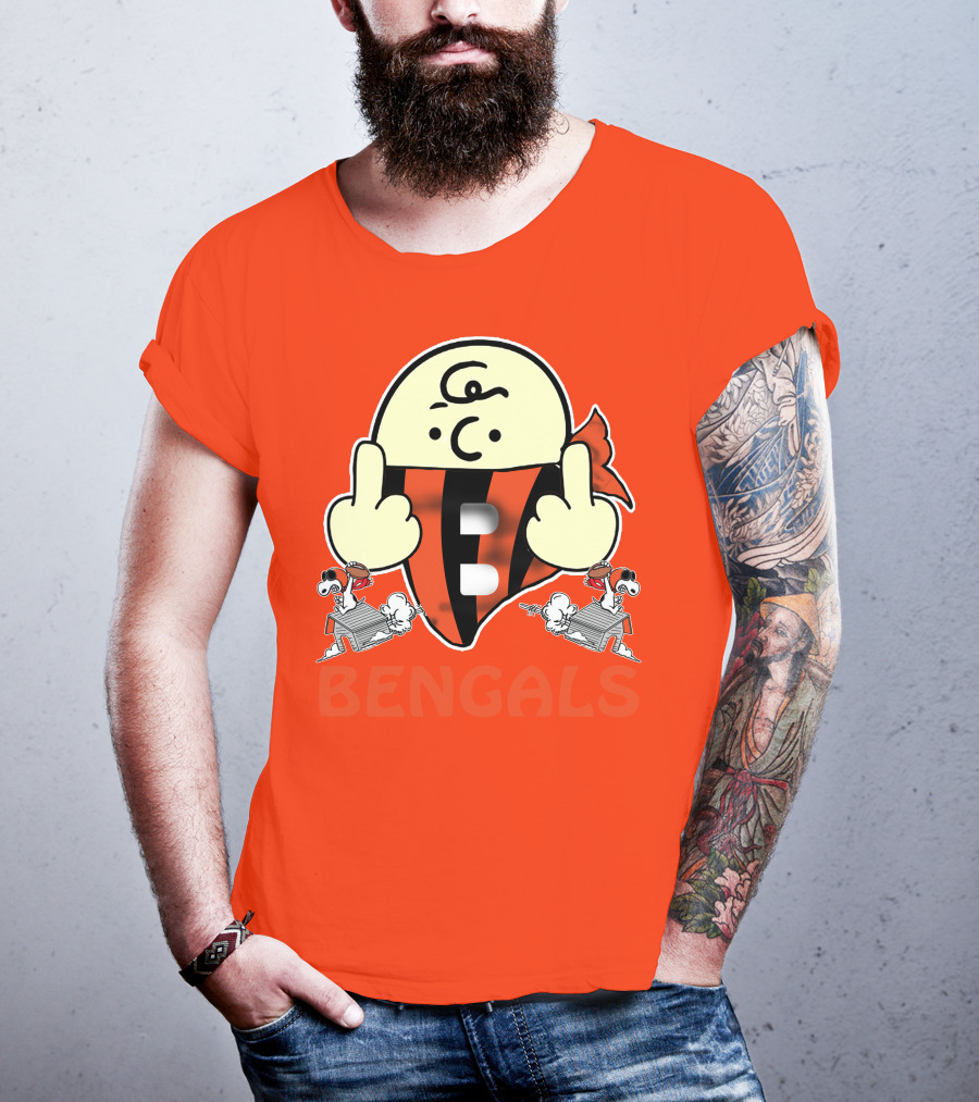 Bengals Snoopy Parody Cincinnati Football T-Shirt