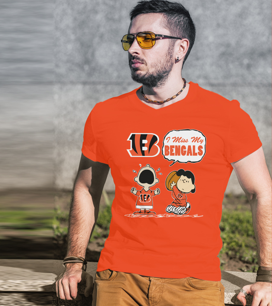 Cincinnati Bengals I Miss My Bengals T-Shirt