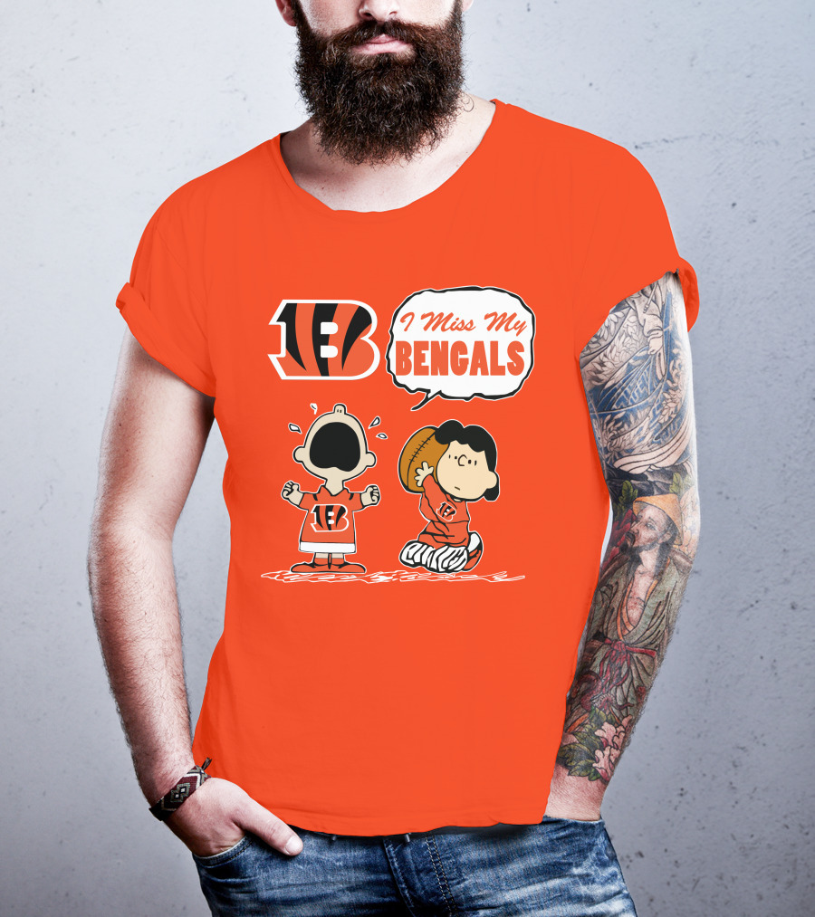Cincinnati Bengals I Miss My Bengals T-Shirt