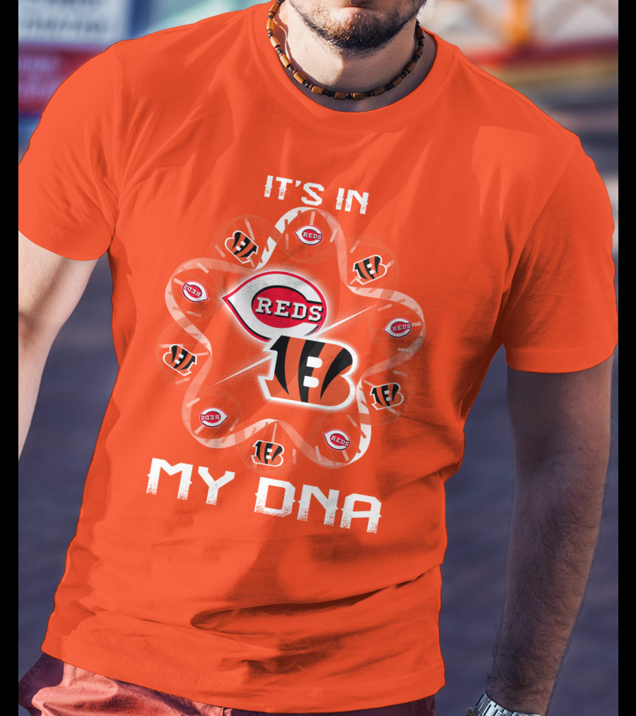 It's In My Dna Cincinnati Bengals Reds T-Shirt