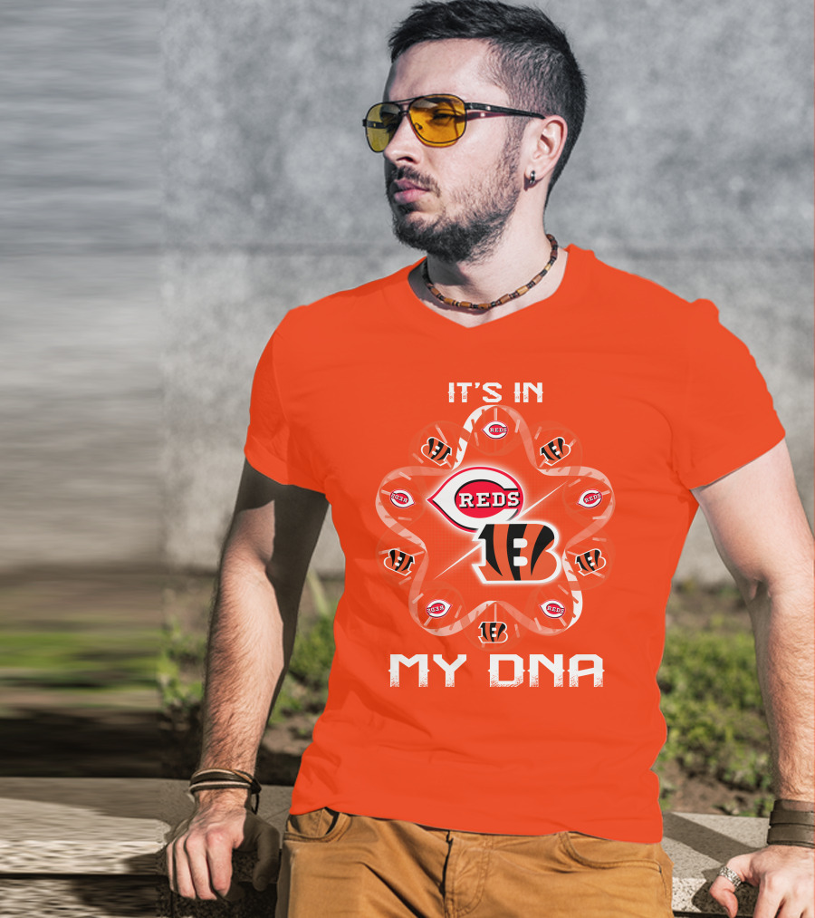 It's In My Dna Cincinnati Bengals Reds T-Shirt