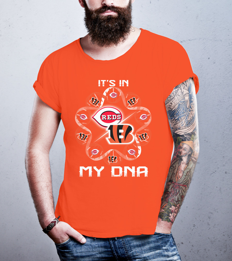 It's In My Dna Cincinnati Bengals Reds T-Shirt