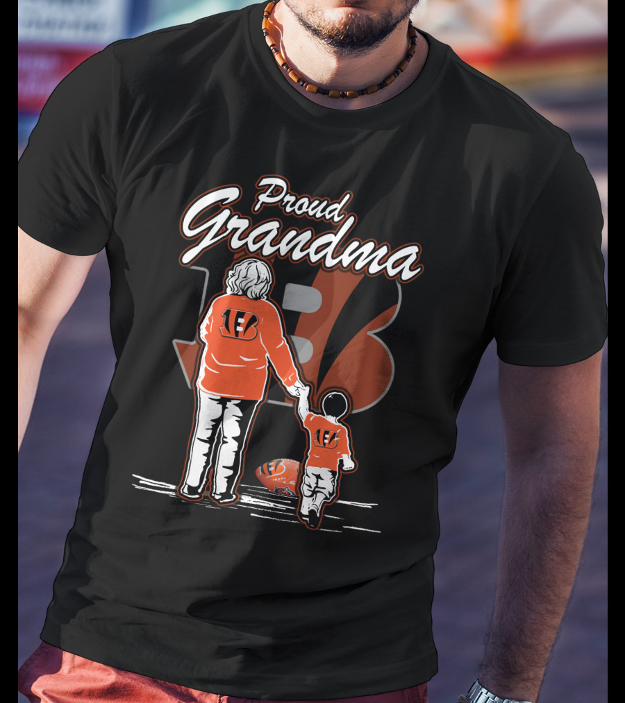 Proud Grandma Cincinnati Bengals T-Shirt