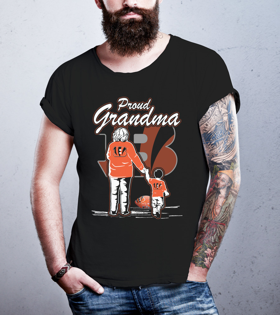 Proud Grandma Cincinnati Bengals T-Shirt