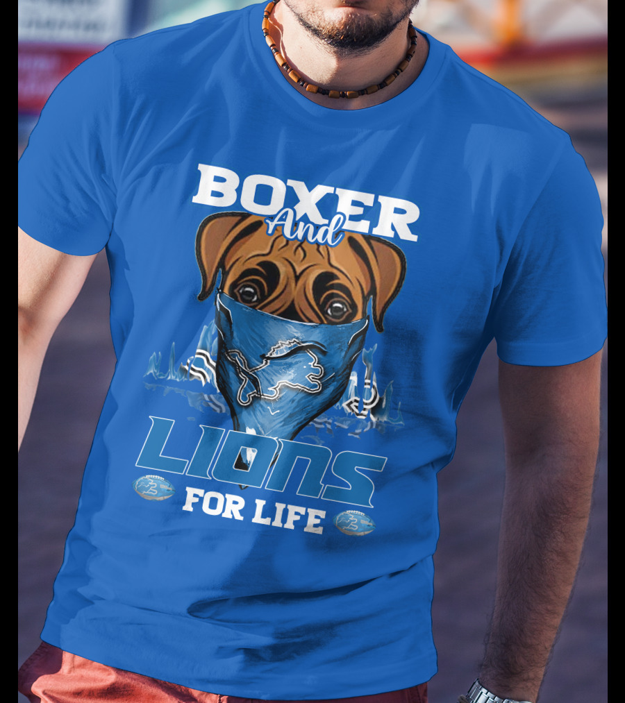 Boxer And Lions For Life T-Shirt