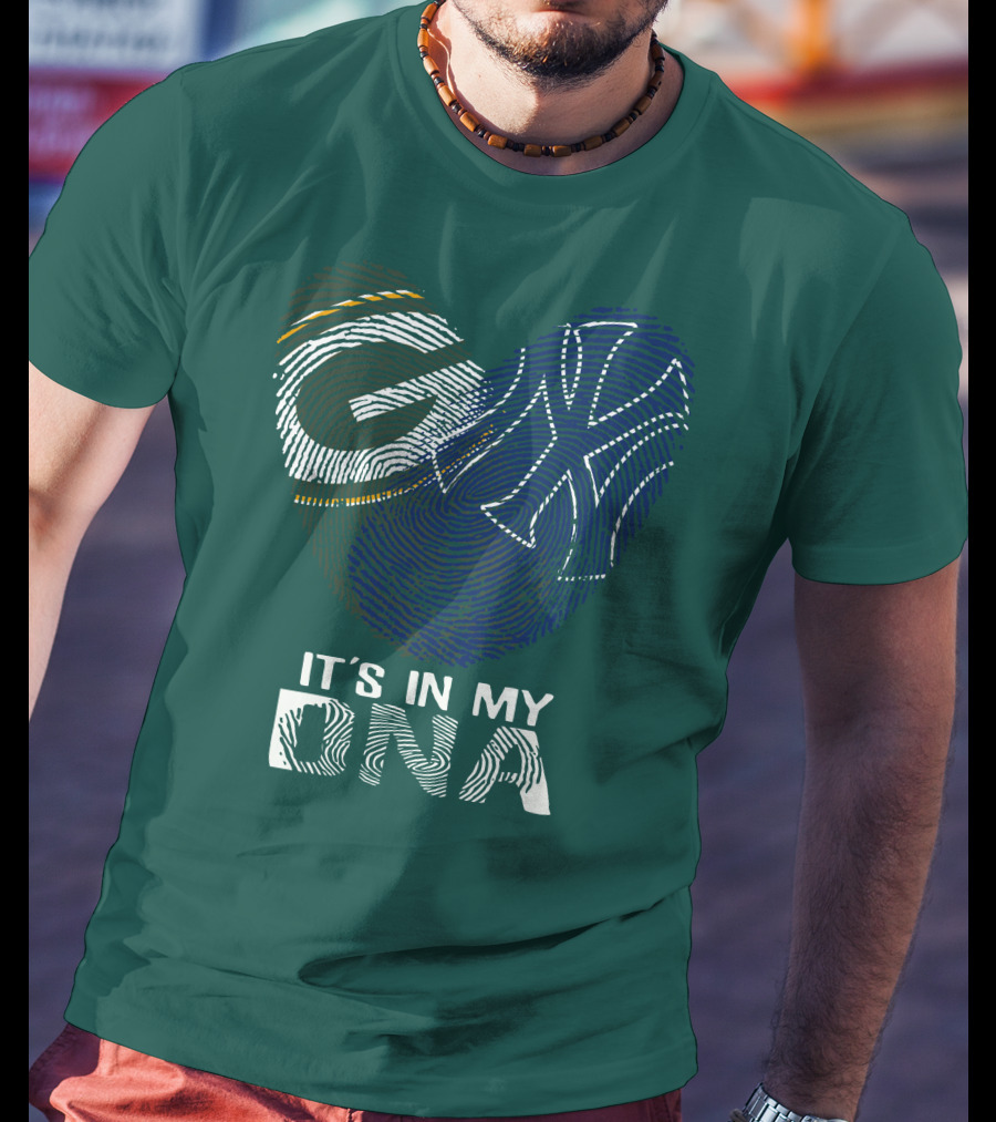 Green Bay Packers 40 It's In My Dna T-Shirt