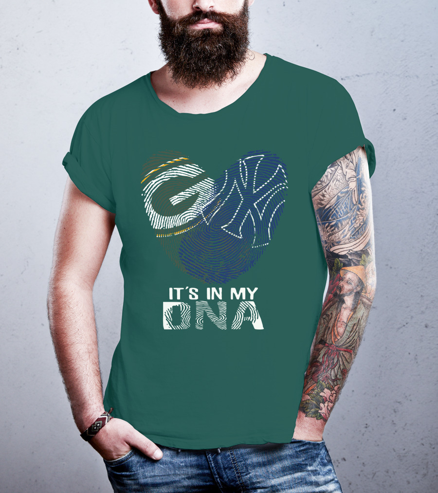 Green Bay Packers 40 It's In My Dna T-Shirt