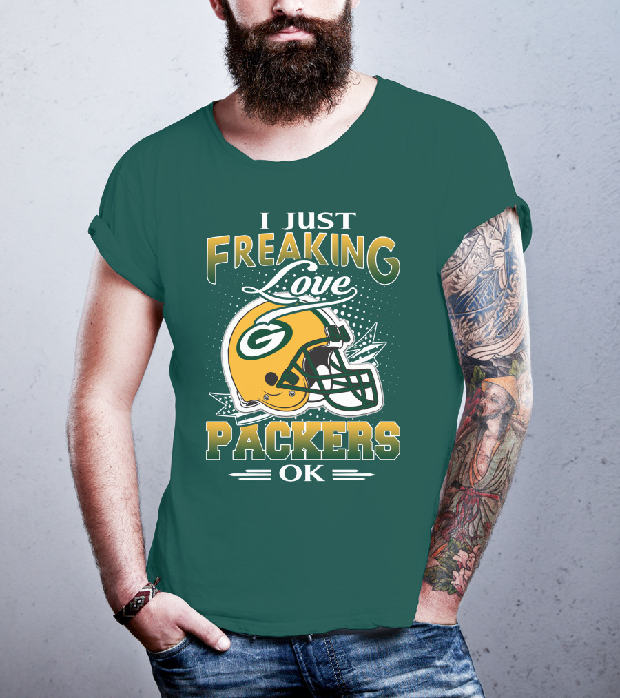 I Just Freaking Love Packers Ok T-Shirt