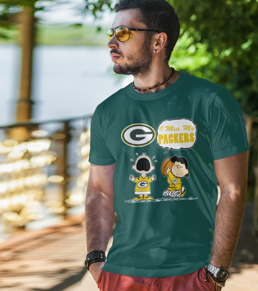 Green Bay Packers 09 I Miss My Packers T-Shirt