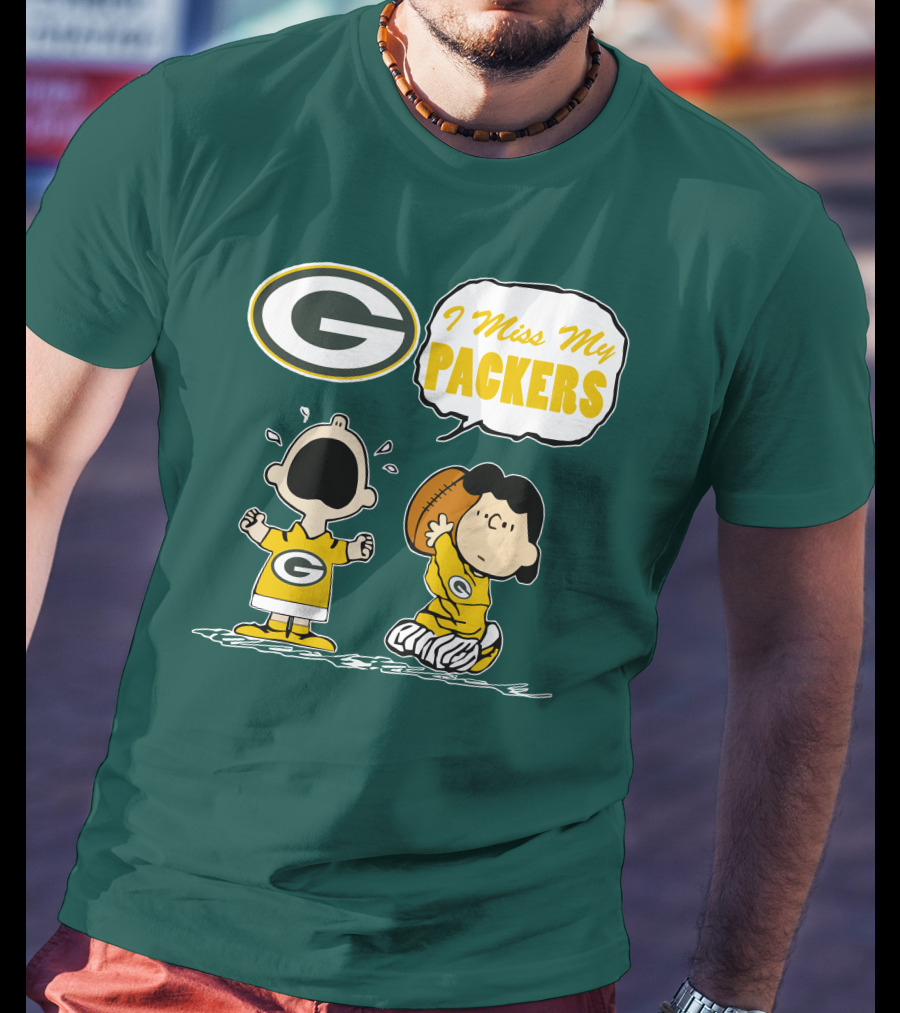 Green Bay Packers 09 I Miss My Packers T-Shirt