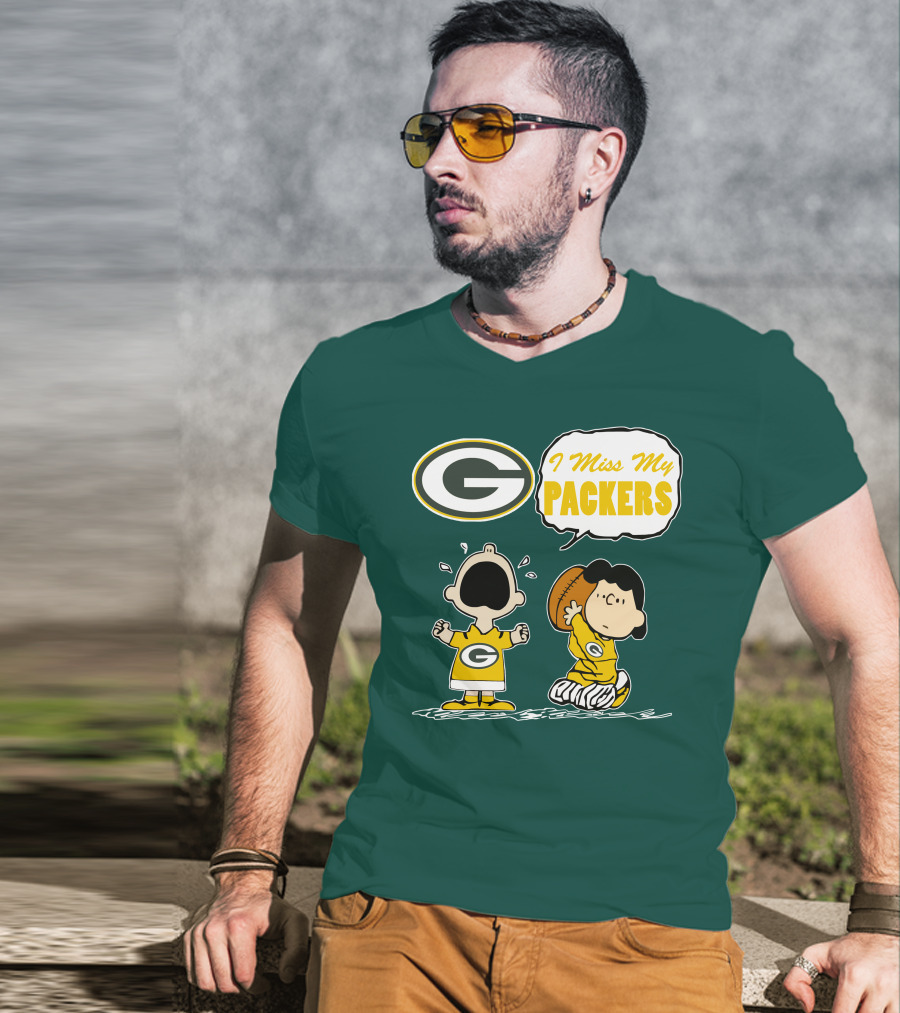 Green Bay Packers 09 I Miss My Packers T-Shirt