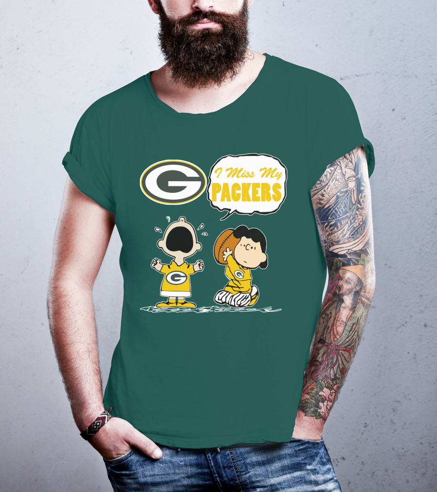 Green Bay Packers 09 I Miss My Packers T-Shirt