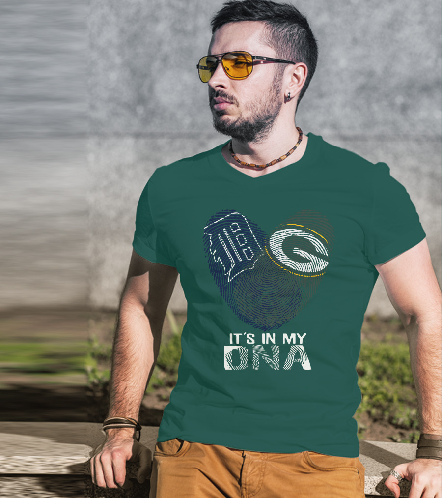 It's In My Dna Green Bay Packers 86 T-Shirt