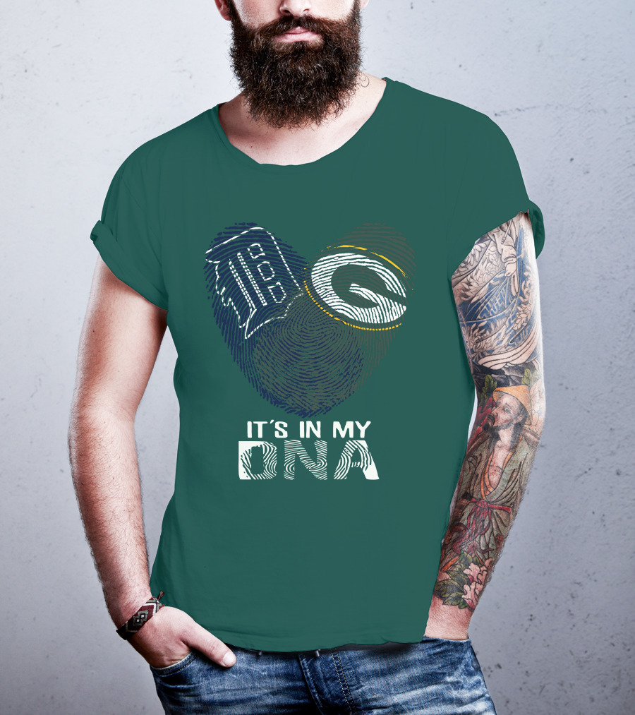 It's In My Dna Green Bay Packers 86 T-Shirt