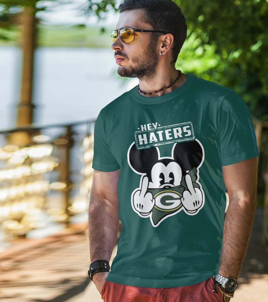 Hey Haters Mick Green Bay Packers T-Shirt