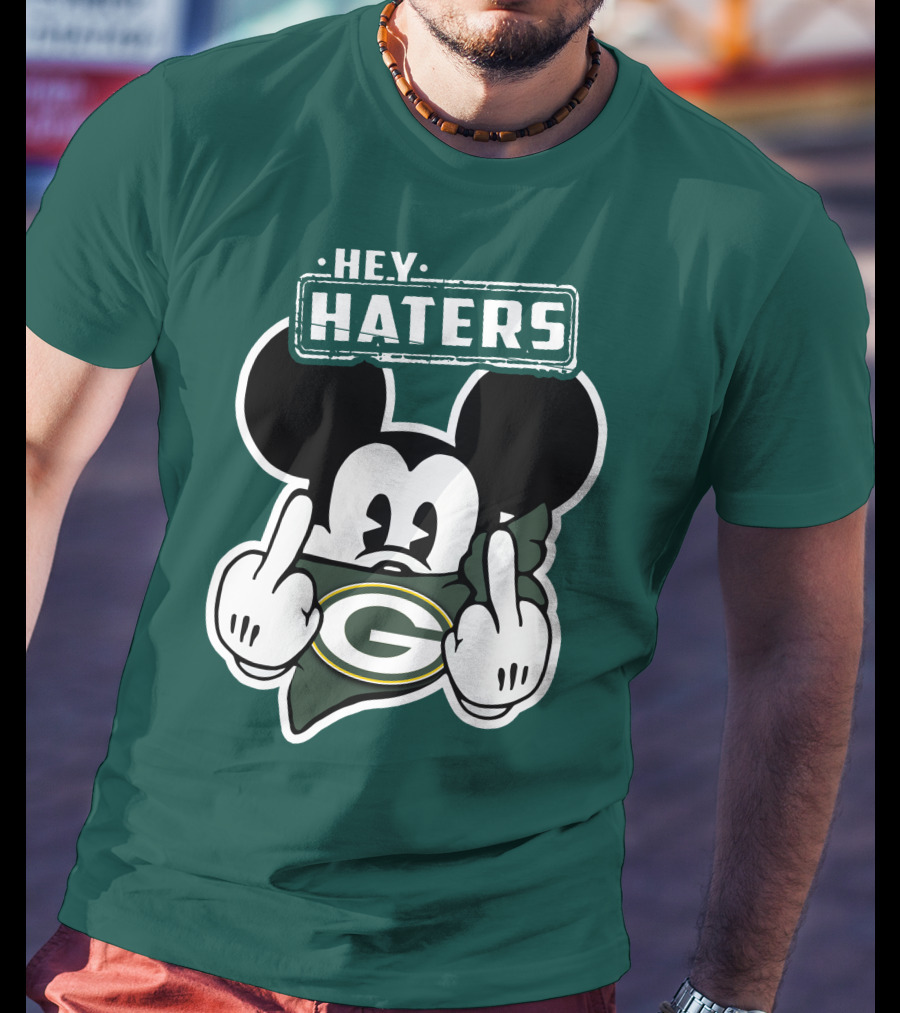 Hey Haters Mick Green Bay Packers T-Shirt