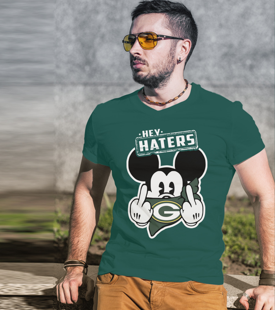 Hey Haters Mick Green Bay Packers T-Shirt