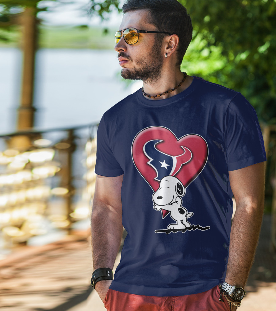 Snp Houston Texans Heart Embrace T-Shirt