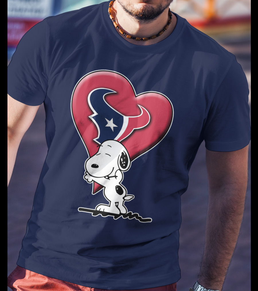 Snp Houston Texans Heart Embrace T-Shirt