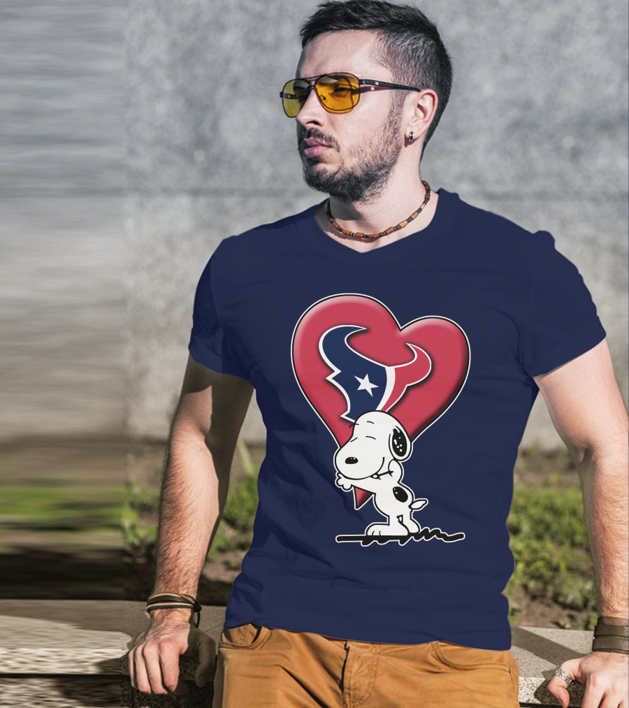 Snp Houston Texans Heart Embrace T-Shirt