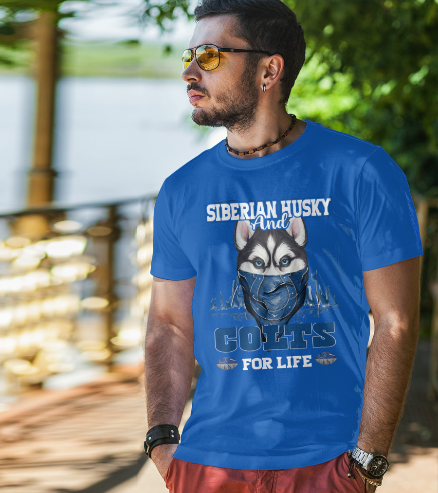 Siberian Husky And Colts For Life T-Shirt