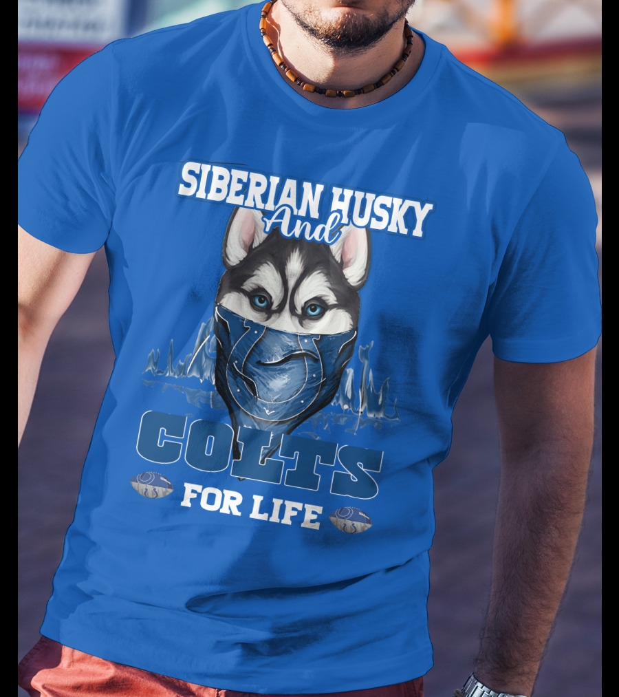 Siberian Husky And Colts For Life T-Shirt