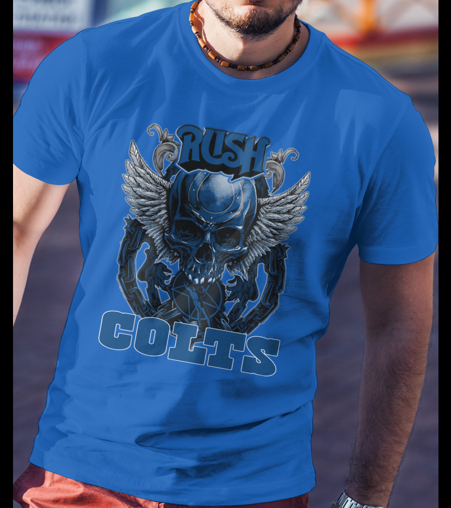 Rush Colts Skull Wings T-Shirt