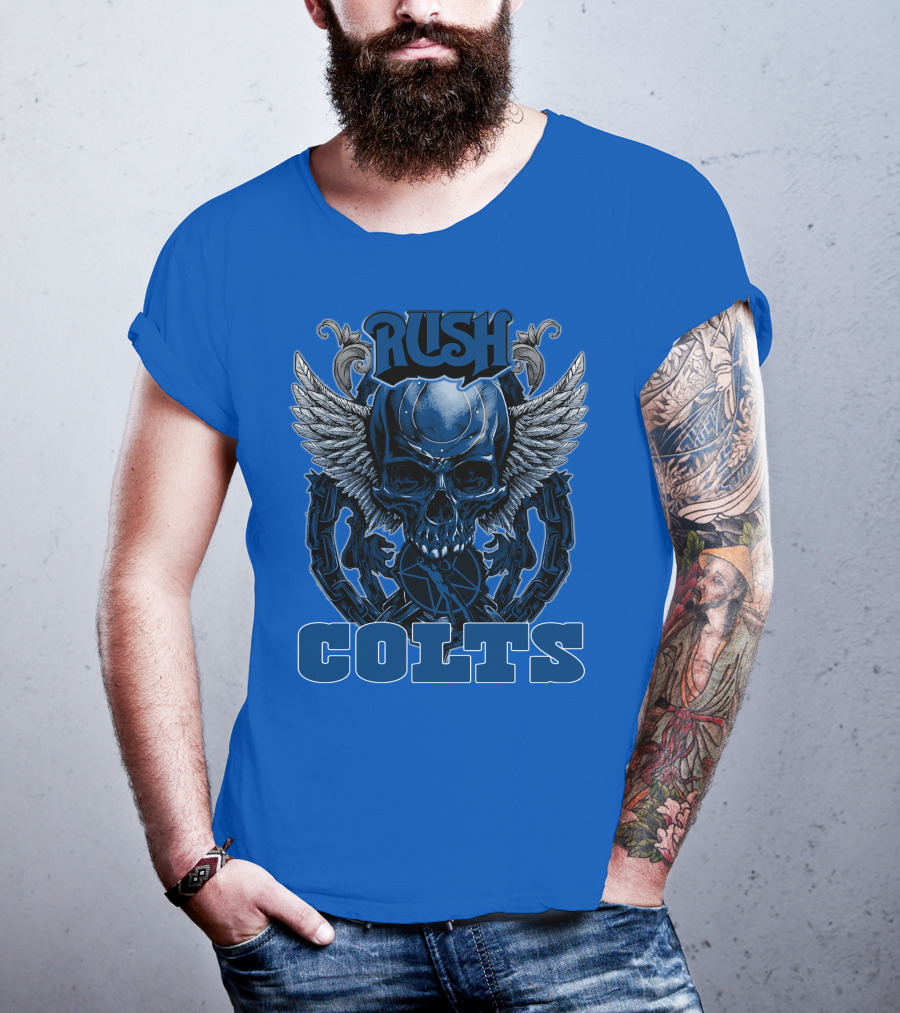 Rush Colts Skull Wings T-Shirt