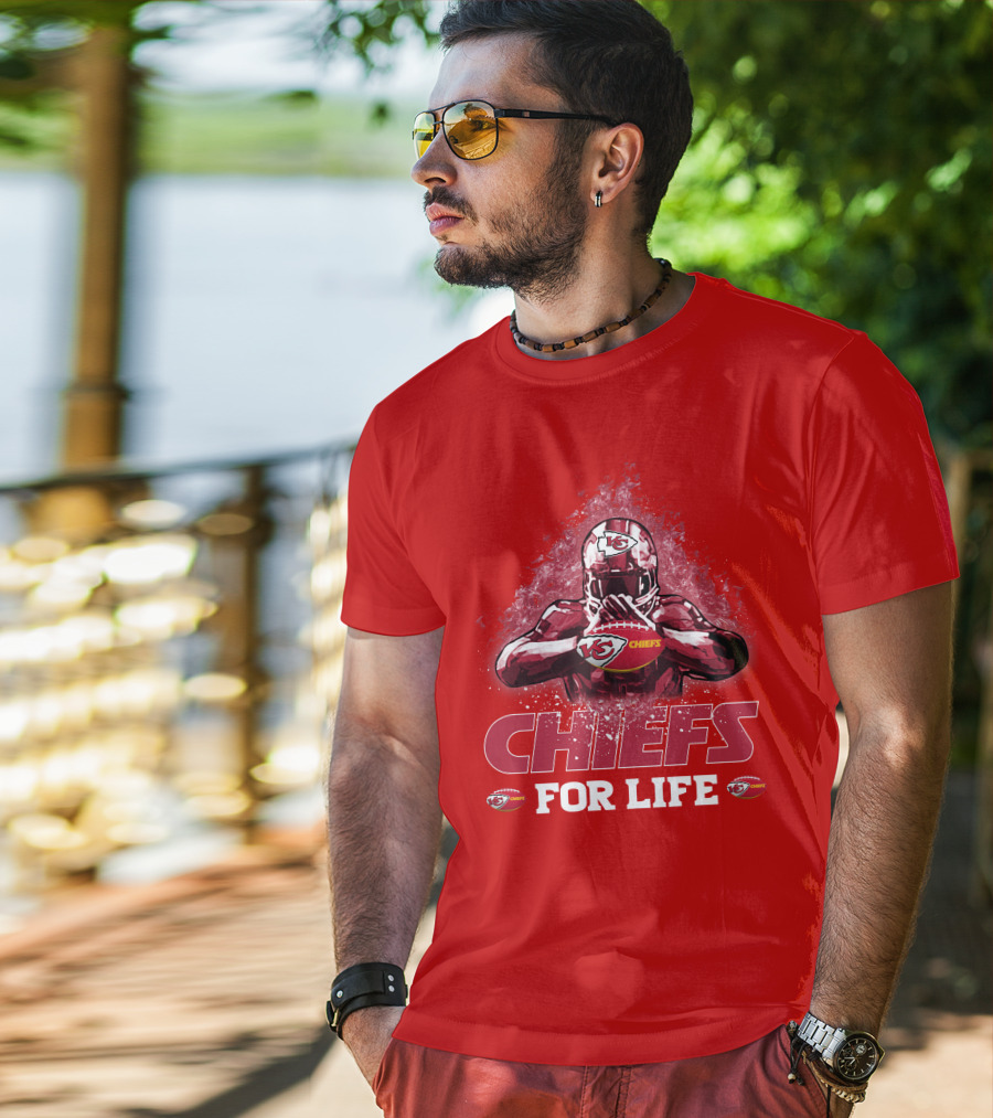 Chiefs For Life Kansas City Chiefs T-Shirt