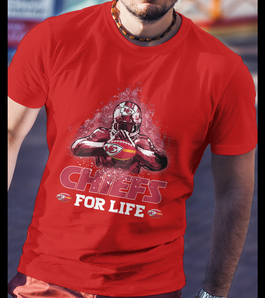 Chiefs For Life Kansas City Chiefs T-Shirt