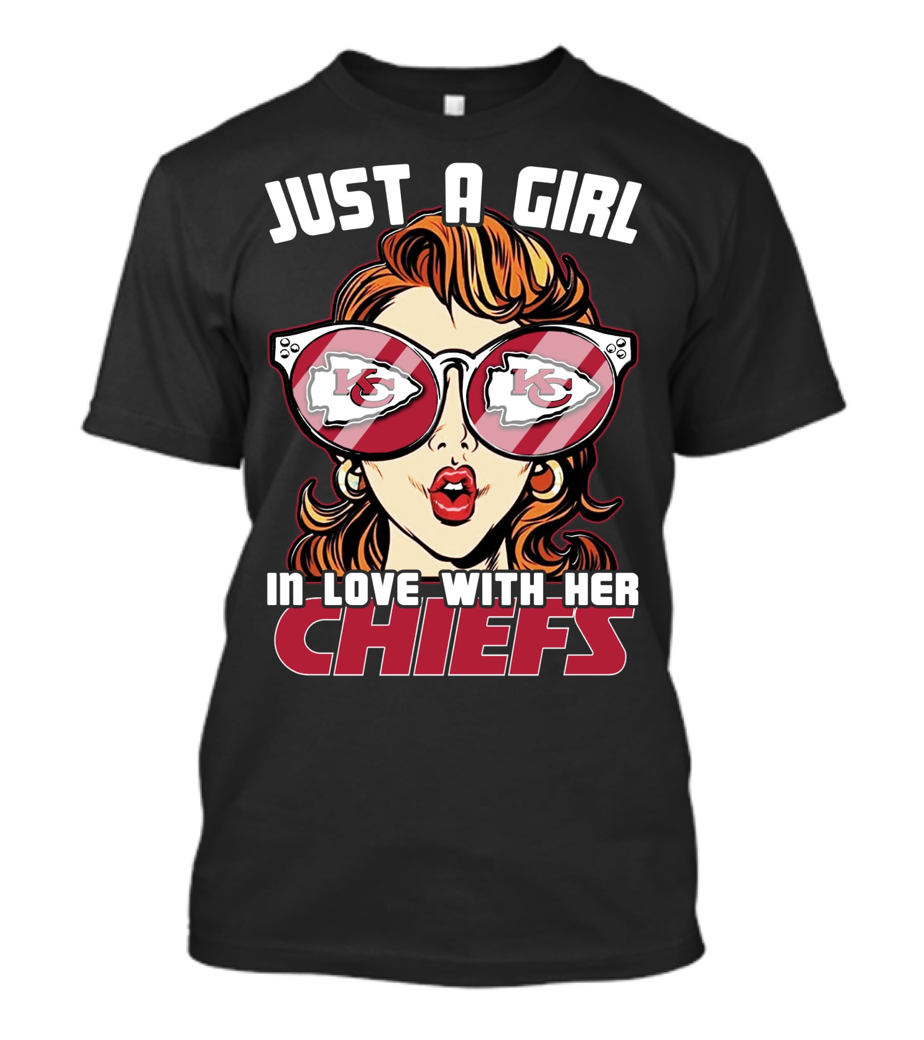 Just A Girl In Love With Her Kansas City Chiefs T-Shirt