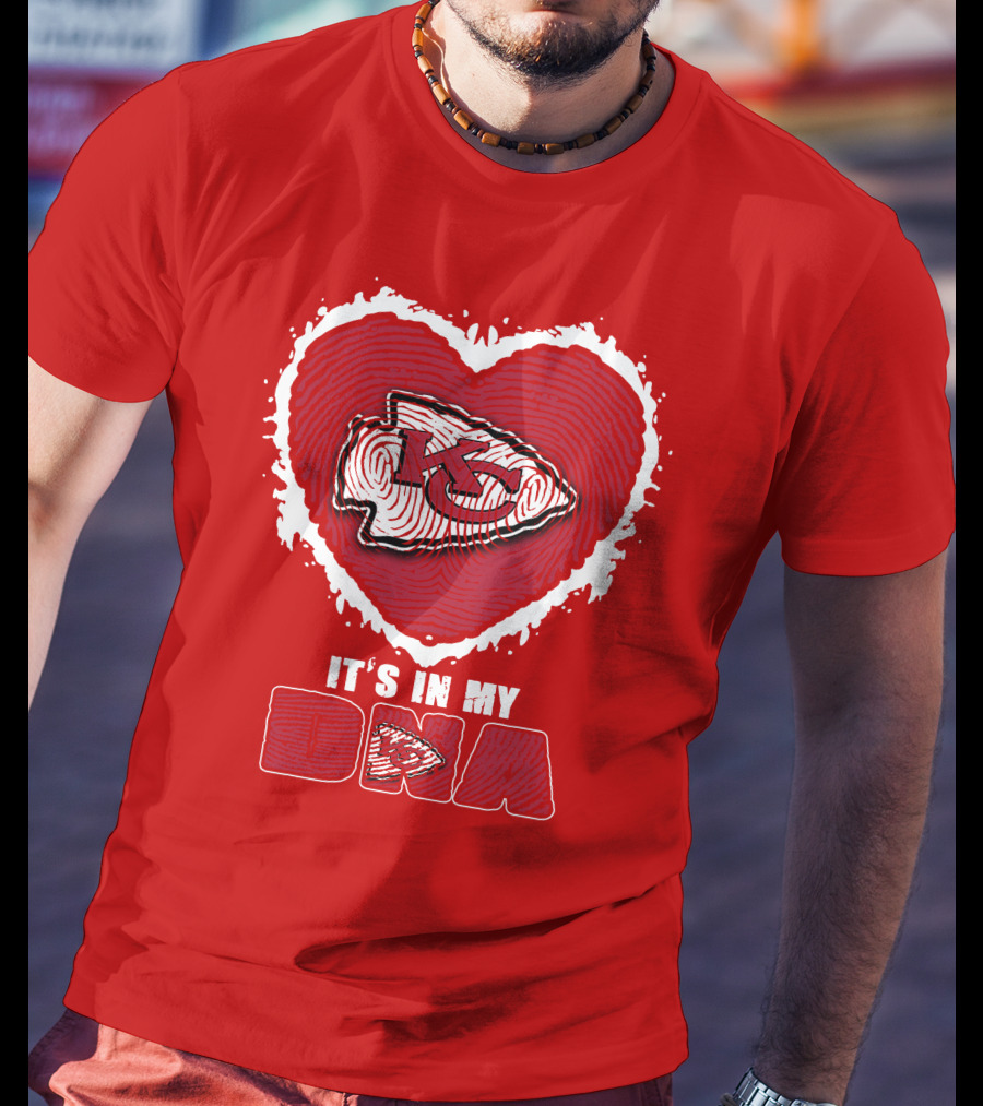 It's In My Dna Kansas City Chiefs T-Shirt
