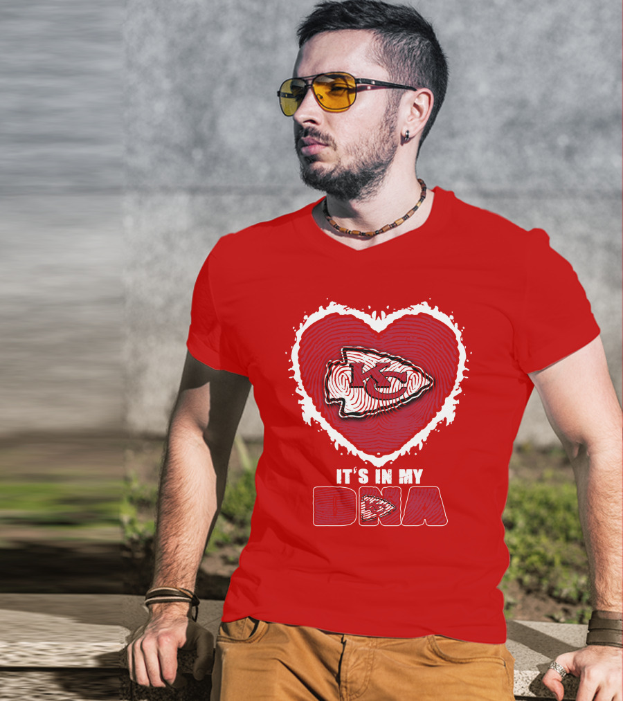It's In My Dna Kansas City Chiefs T-Shirt