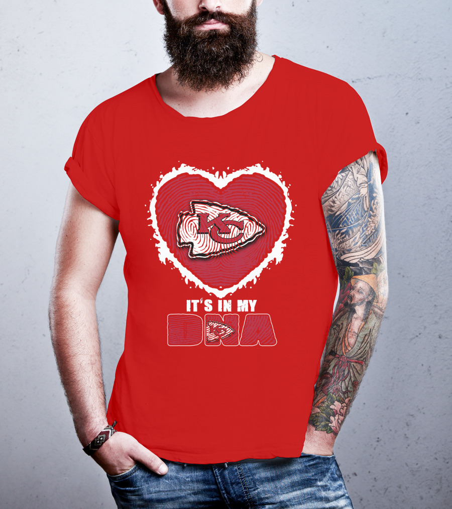 It's In My Dna Kansas City Chiefs T-Shirt
